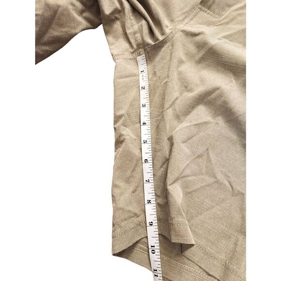 LINKSOUL Performance Golf Shorts Mens 38x10 light beige Poly - Picture 3 of 12